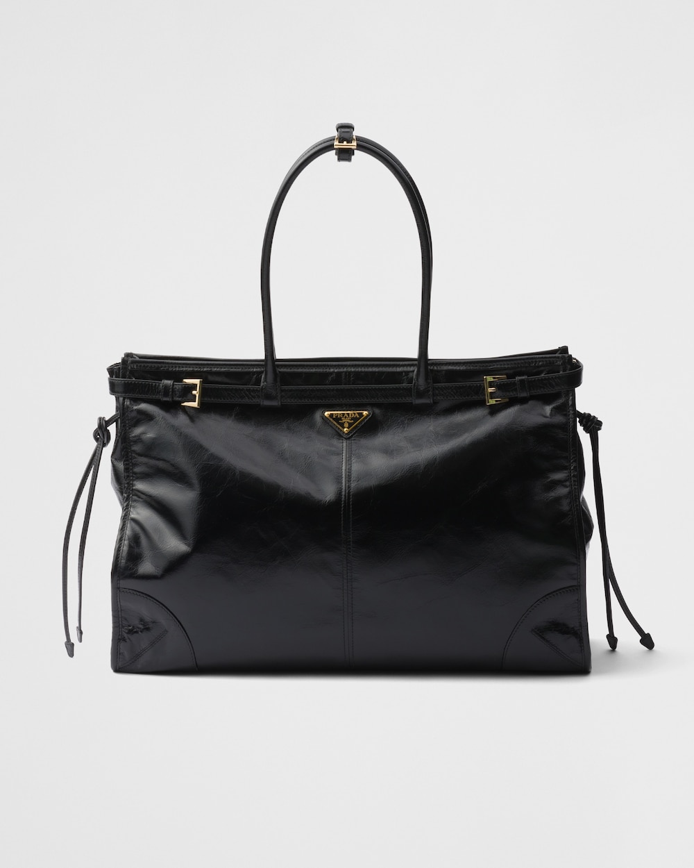 Prada Bonnie Extra Large Leather Handbag - Image 1